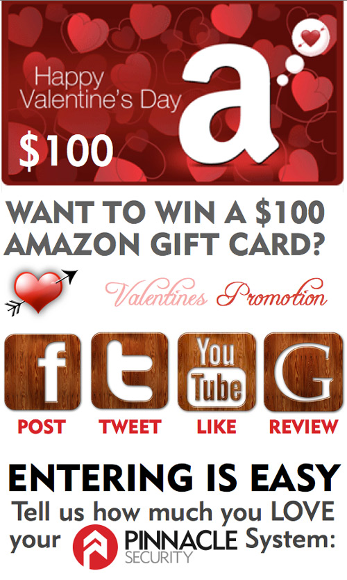 Win A 0 Amazon Gift Card for Valentines Day
